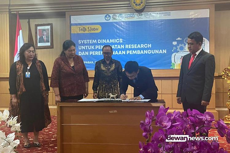 Plt. Rektor Apresiasi Bappeda Bali Bidani Lahirnya MPKB di PPS Unud