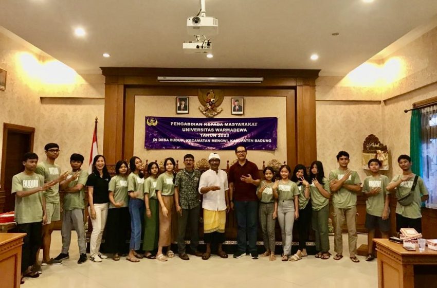 Pemberdayaan Remaja dalam Penganggulangan Sampah di Desa Buduk, Badung