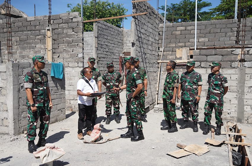 Dukung Program Kemhan RI, Kodam IX/UDY Sinergi Bangun Dapur Sehat