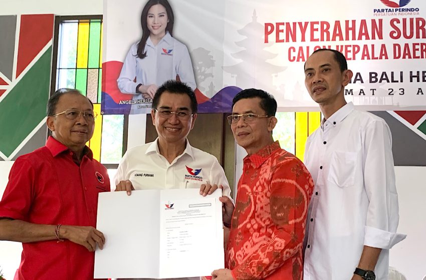 Beri Rekomendasi, Perindo Siap Menangkan Paslon PDIP di Pilkada Bali