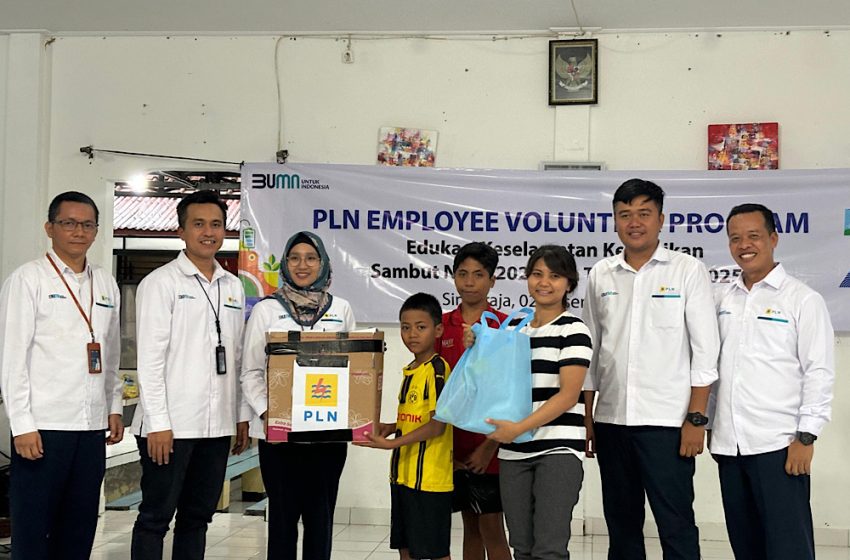 Wujudkan Kepedulian Jelang Nataru, PLN Kunjungi Lembaga Kesejahteraan Sosial Anak di Buleleng