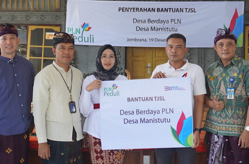 PLN Dorong Desa Manistutu Jadi Ikon Pariwisata dan UMKM di Bali Barat