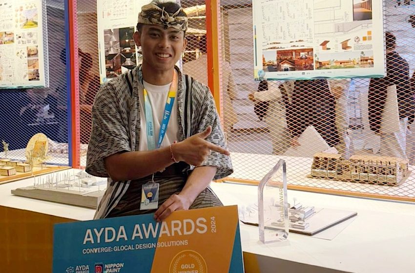 Mahasiswa Arsitektur Unwar Raih Gold Award Asia Young Designer Award 2024/2025