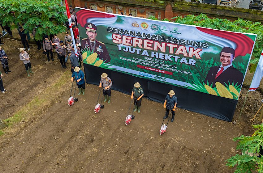  Bupati Nyoman Giri Prasta Dukung Program Ketahanan Pangan Nasional