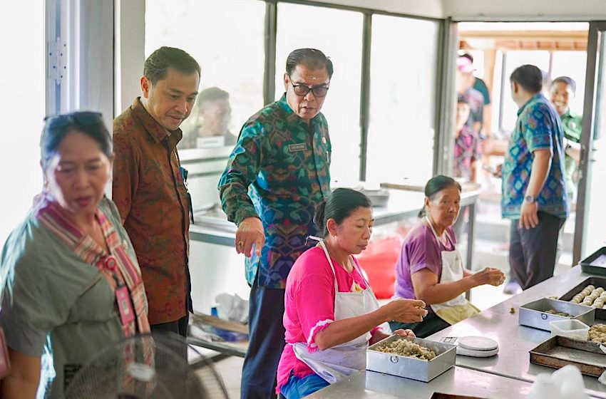 Dukung UMKM Lokal, Diskop UKMP Badung Kunjungi Amerta Jaya