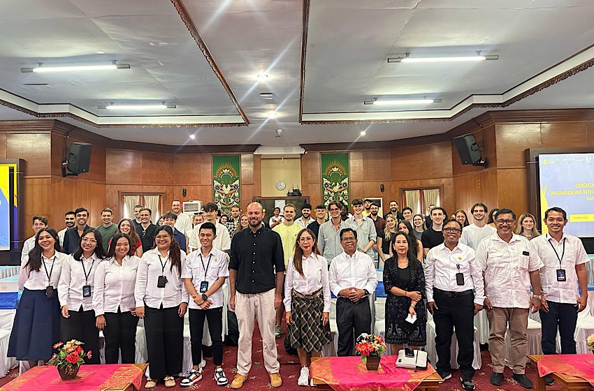 Warmadewa International Program Terima 43 Mahasiswa Baru Batch 17