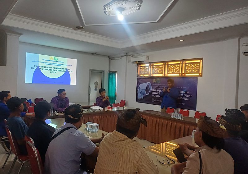  Unwar Hadirkan Solusi Keamanan Pura Lewat Edukasi CCTV