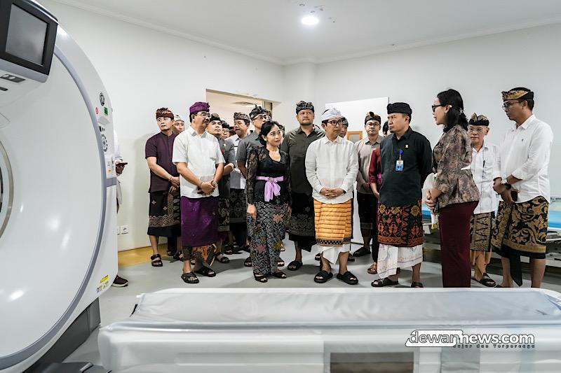 Bahas Master Plan Pengembangan, Bupati Adi Arnawa & Wabup Bagus Alit Sucipta Tinjau RS Unud