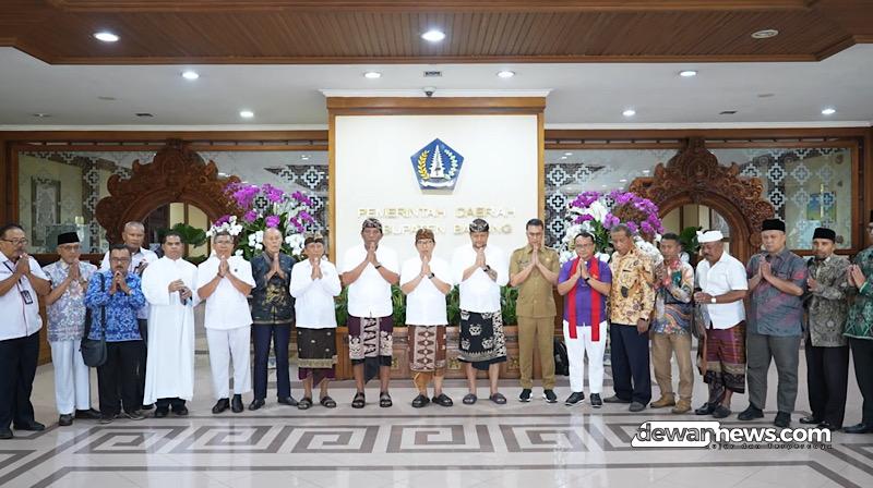 Bupati Badung Ajak Tokoh Lintas Agama Rawat Kedamaian Bali