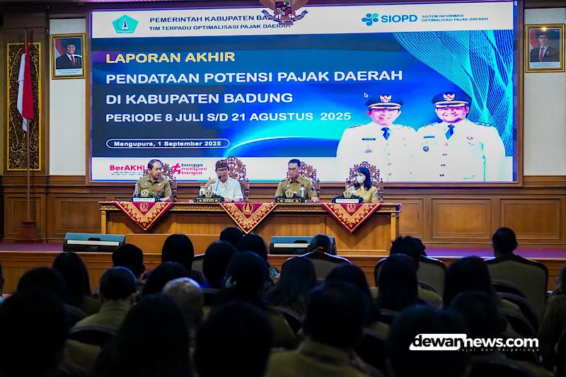  Badung Temukan 19 Ribu Potensi Pajak Baru dari Pendataan Daerah
