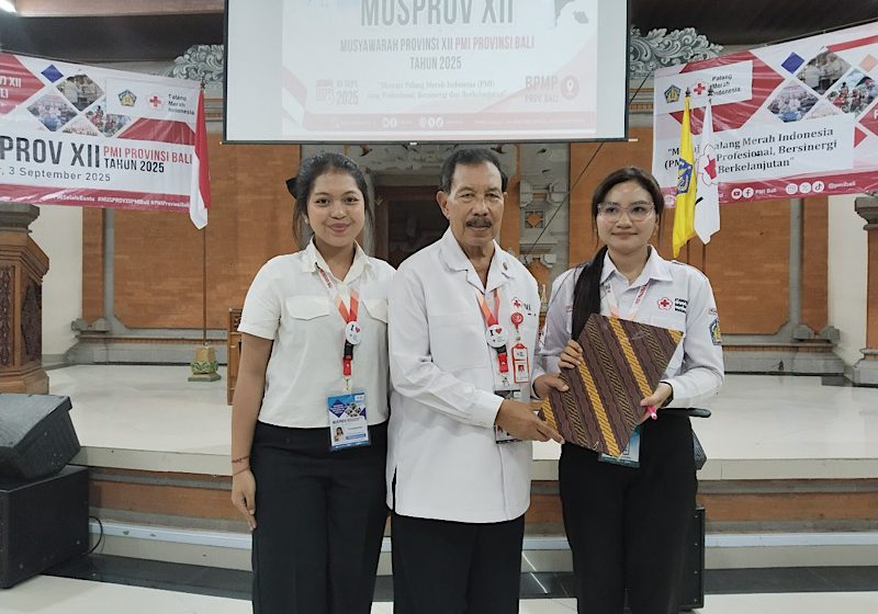  Alit Putra Terpilih Lagi, Pimpin PMI Bali Lima Tahun ke Depan