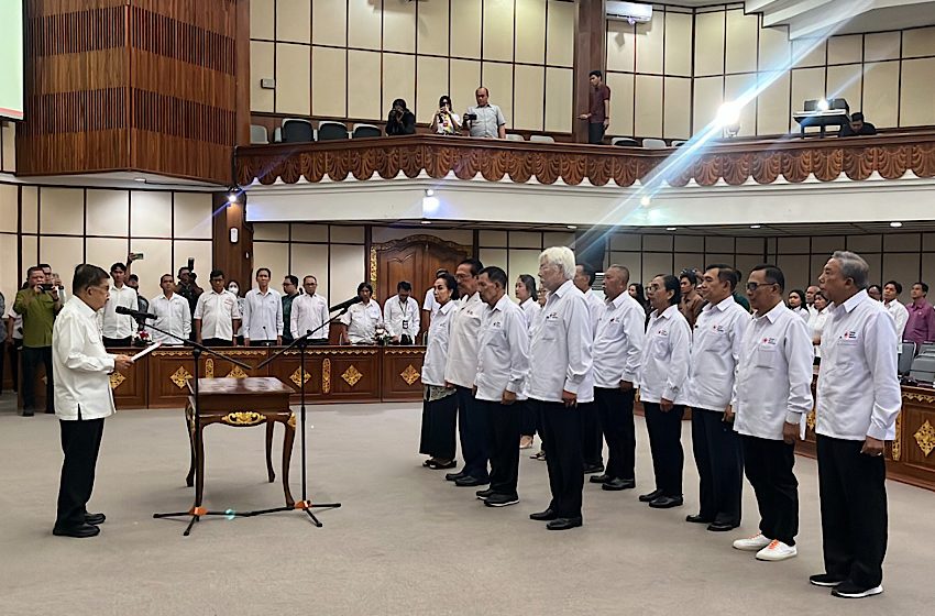  Periode Kelima Alit Putra, Jusuf Kalla Dorong Penguatan PMI Bali
