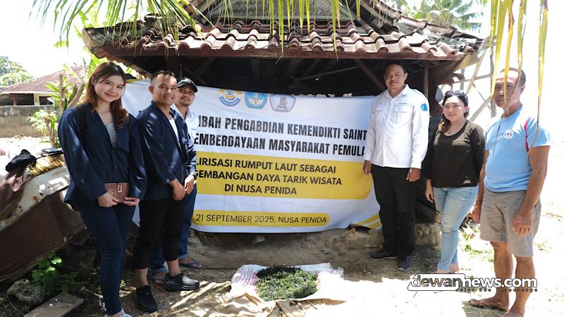  Mahendradatta Kembangkan Hilirisasi Rumput Laut untuk Wisata Nusa Penida