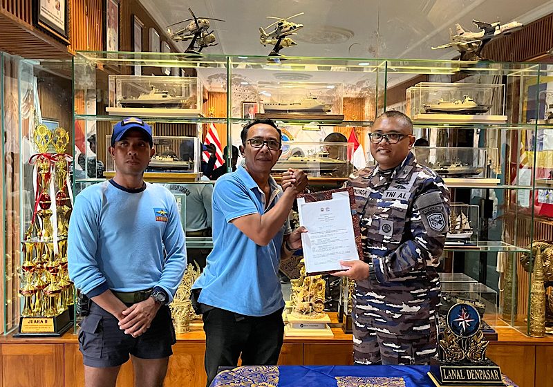  TNI AL & AFAS Sanur Prioritaskan Keselamatan Wisata Bahari