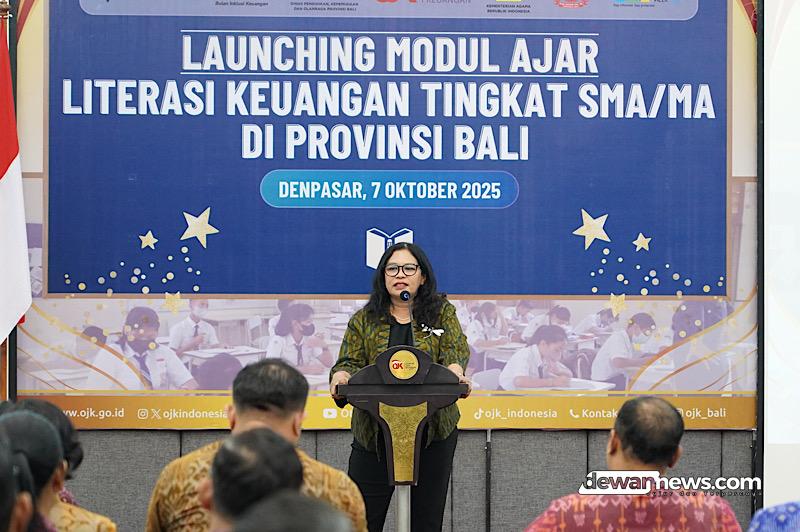  Tonggak Baru Pendidikan Keuangan, OJK Bali Rilis Modul Ajar untuk SMA/MA