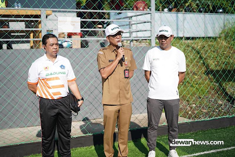  Mini Soccer Antar OPD Jadi Ajang Silaturahmi ASN Badung Jelang HUT Mangupura