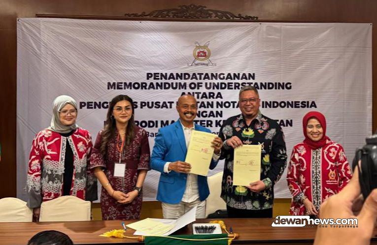  Perkuat Pendidikan Kenotariatan, Unwar Gandeng PP Ikatan Notaris Indonesia