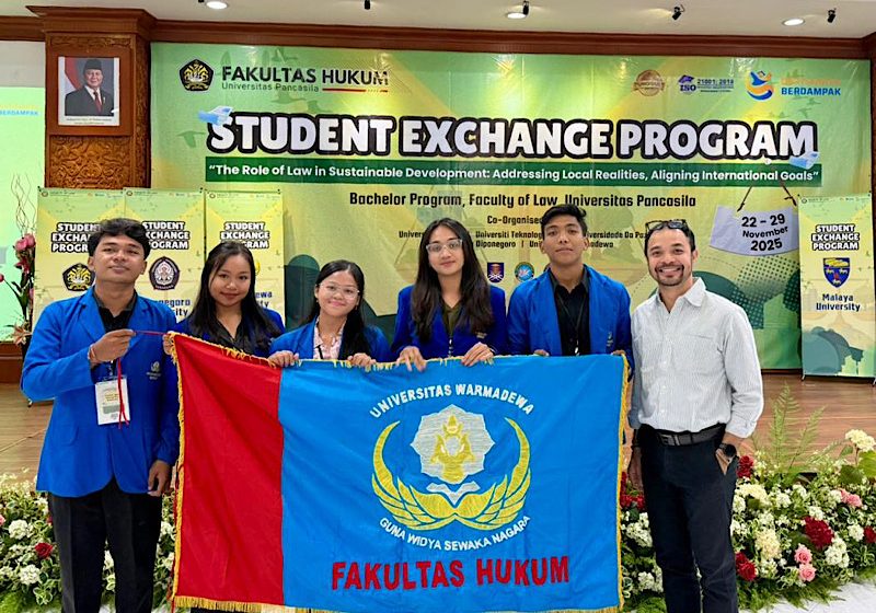  Perkuat Jejaring Internasional, FH Unwar Ikut SEP 2025 di FH UP