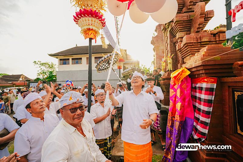  Desa Angantaka Miliki Lapangan Representatif, Bukti Dukungan Pemkab Badung