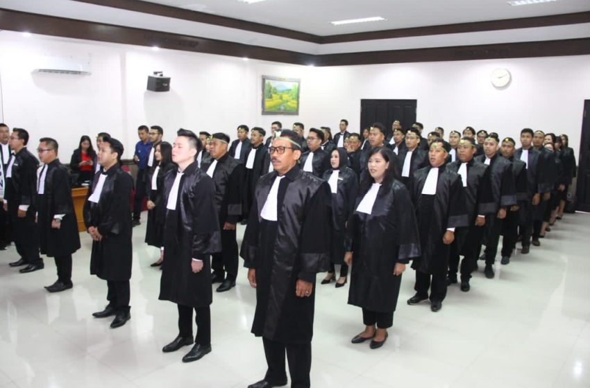 DPN Peradi SAI Angkat Sumpah 51 Advokat di Lingkungan Pengadilan Tinggi Denpasar