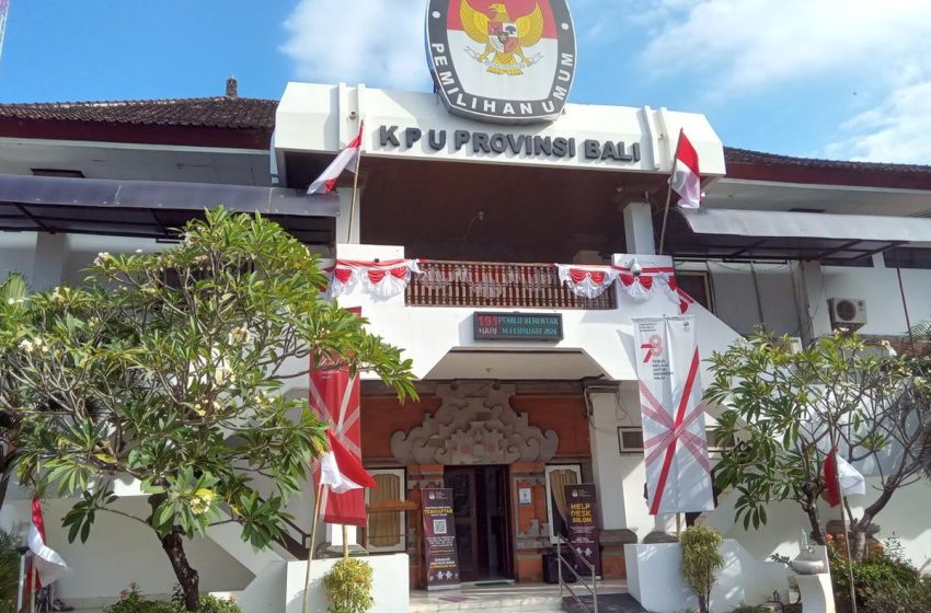  KPU Bali Tetapkan DCT DPD dan DORD Provinsi Bali