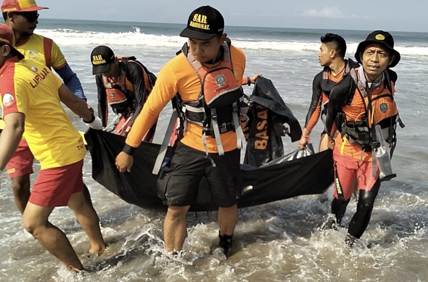  Tim SAR Temukan Korban Tenggelam di Pantai Batubelig