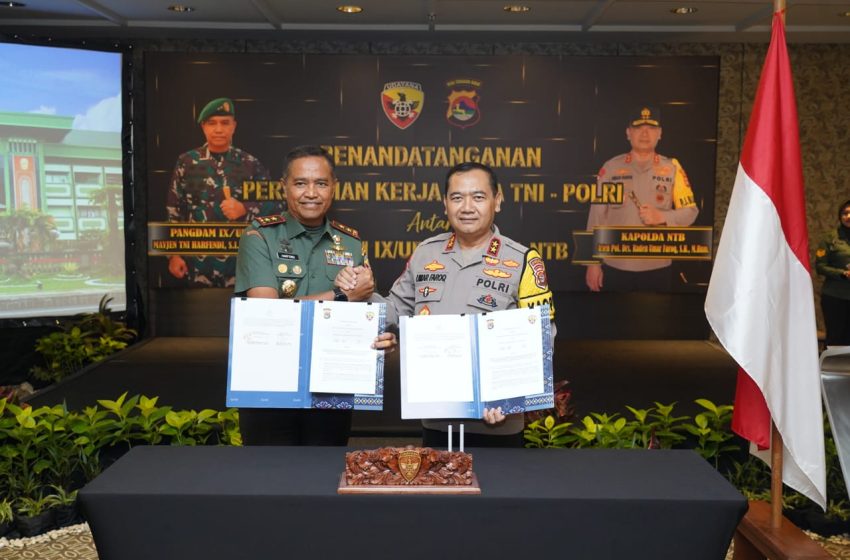 Kodam IX/Udayana dan Polda NTB Komit Sukseskan Pemilu
