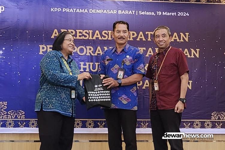  Kepatuhan Melebihi Target, KPP Pratama Denpasar Barat Apresiasi Para Aparat Desa