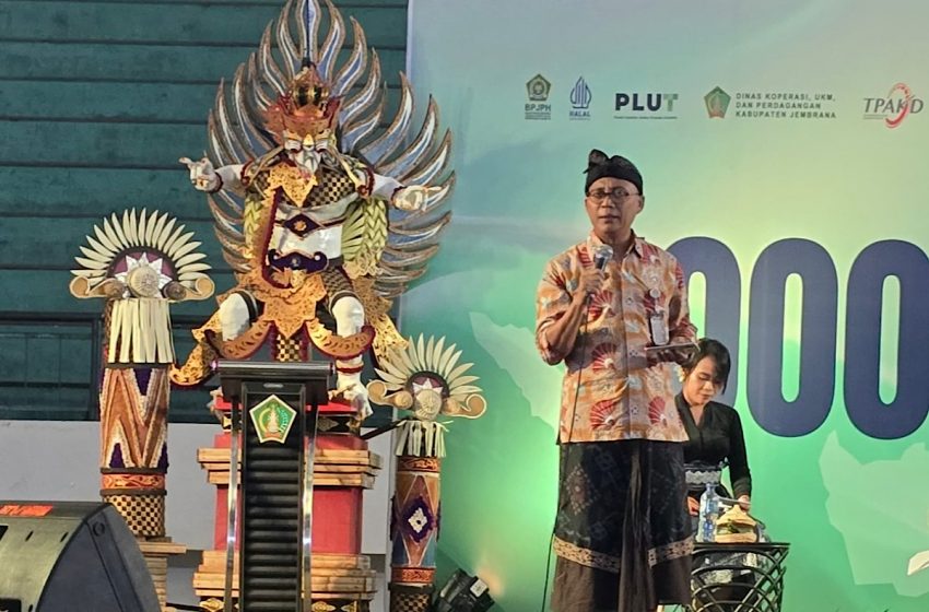  Menuju Jembrana Emas 2026, OJK Bali Beri Edukasi Kepada 1000 UMKM