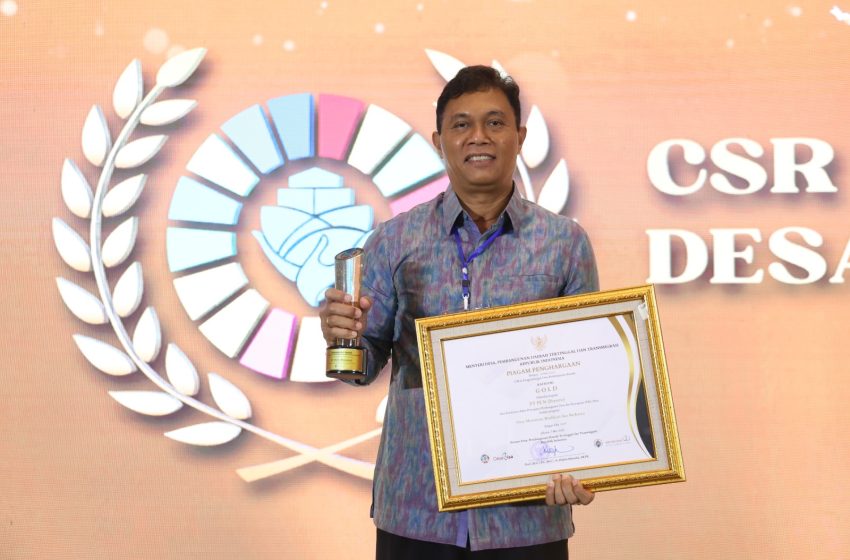 Desa Manistutu Binaan PLN Raih Gold di PDB Awards 2024