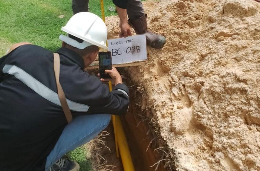 Konstruksi Jaringan Distribusi Pipa Gas Alam di Kawasan The Nusa Dua Segera Capai Target
