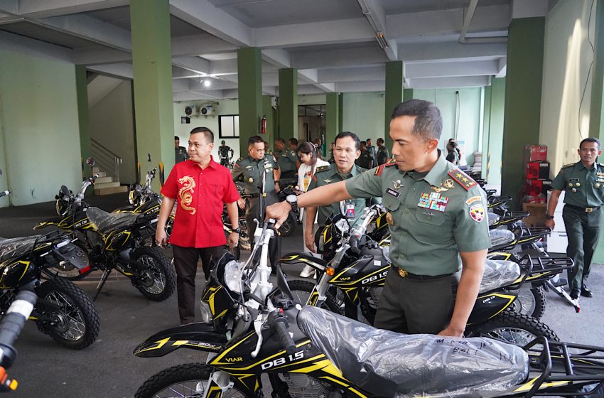  PT. Mustika Tiara Sakti Dukung Tugas Kodam IX/UDY Hibahkan 30 Ranmor