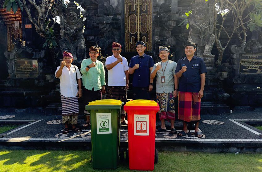 Dukung Community Based Tourism, ITDC Bantu Tempat Sampah ke Tiga Desa Adat di Benoa