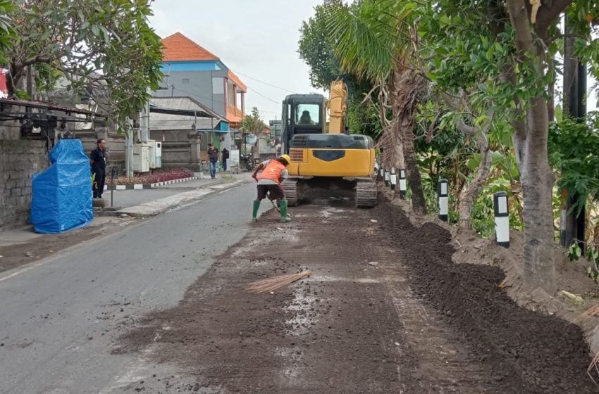  Perbaiki Tiga Ruas Jalan Pemkot Denpasar Anggarkan Rp. 23 Milyar Lebih