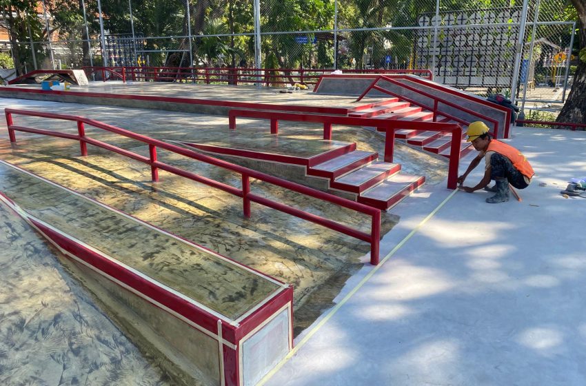  Pengerjaan Improvement Capai 98%, Skate Park Lumintang Segera Bisa Digunakan