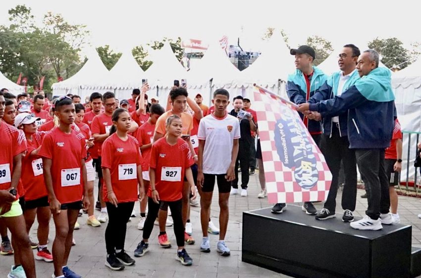  Walikota Jaya Negara Lepas Fun Run 5K “Cooltura Bali”, Kolaborasi Pemkot bersama Telkomsel