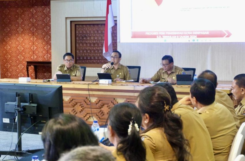  Walikota Jaya Negara Pimpinan Rakor Pemantapan Tugas Pemerintahan, Tekankan Optimalisasi Program Prioritas Dan Pecepatan Pembangunan di Kota Denpasar