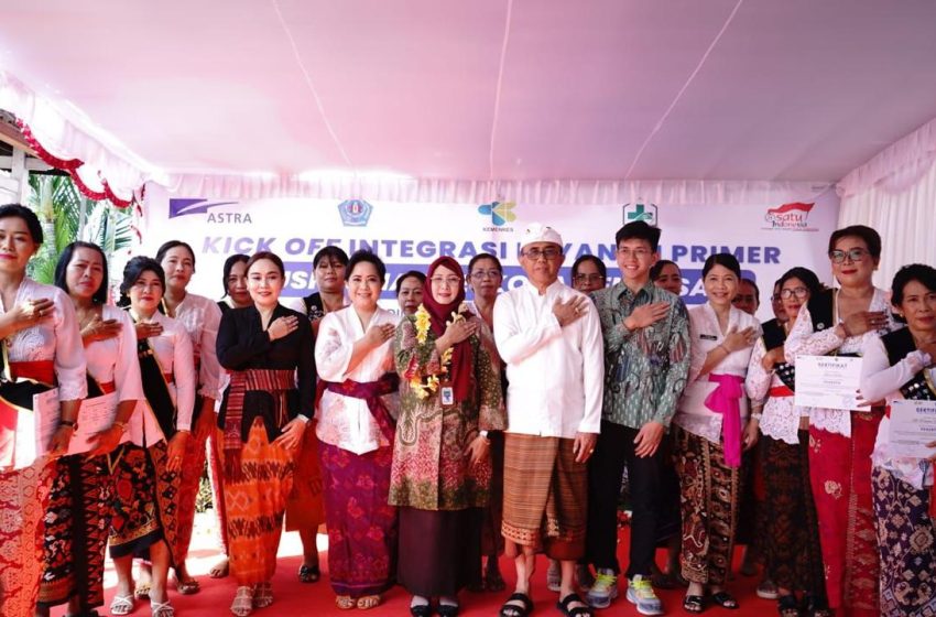 Walikota Jaya Negara Resmi Luncurkan Integrasi Layanan Primer Pada Puskemas di Kota Denpasar
