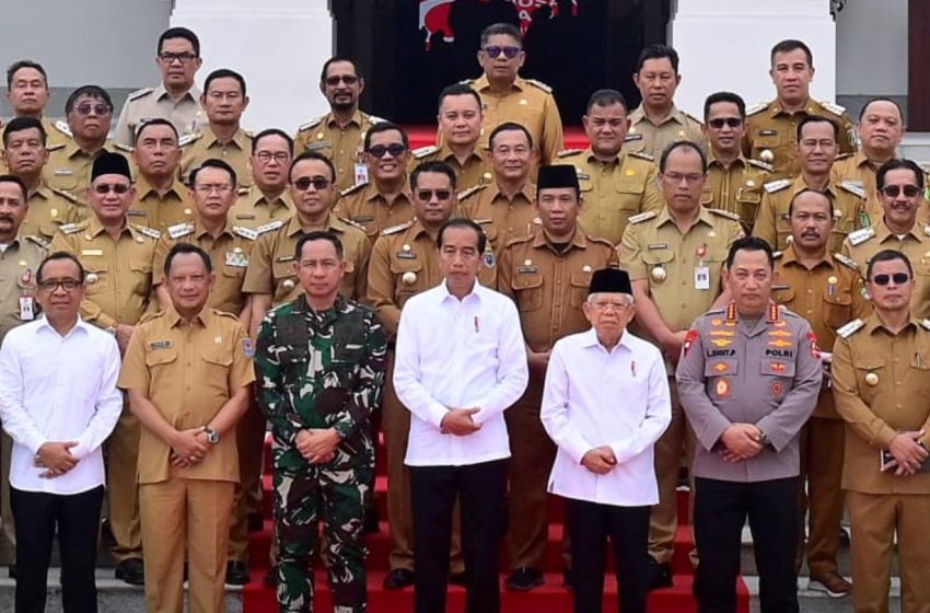  Walikota Jaya Negara Ikuti Pengarahan Presiden Joko Widodo