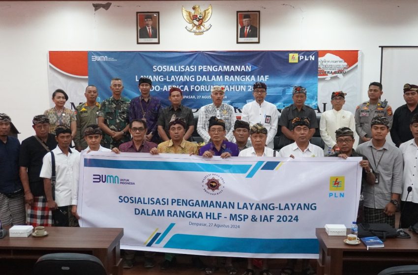  Jaga Nama Baik Bali, PLN – MDA Ajak Masyarakat Tertib Layang – layang Selama IAF 2024