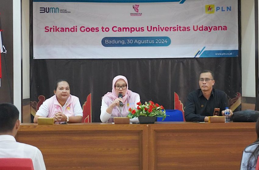  Srikandi PLN Kenalkan Geen Ecosystem ke Mahasiswa Unud