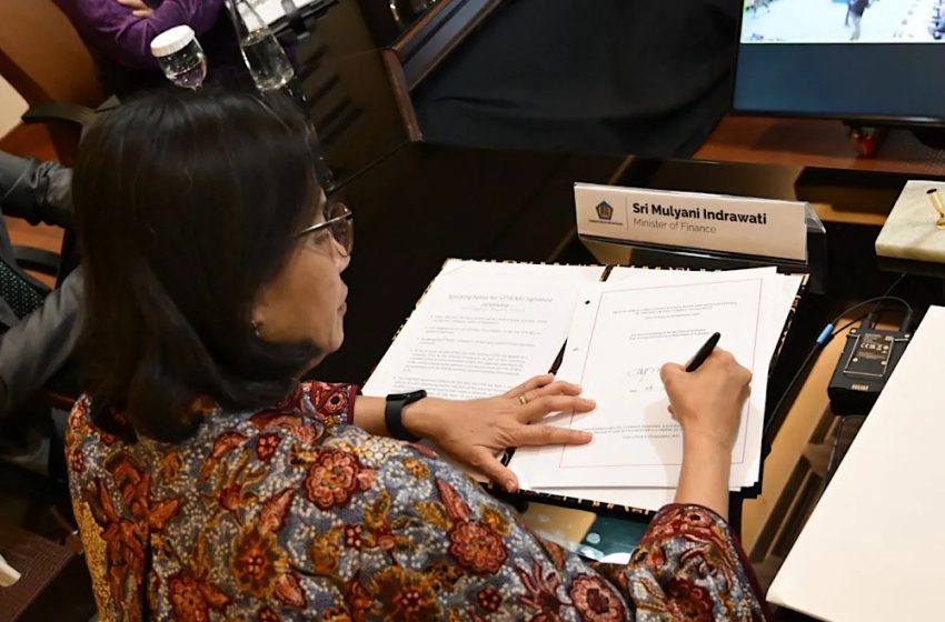  Menteri Keuangan Tanda Tangani Ketentuan Subject To Tax Rule