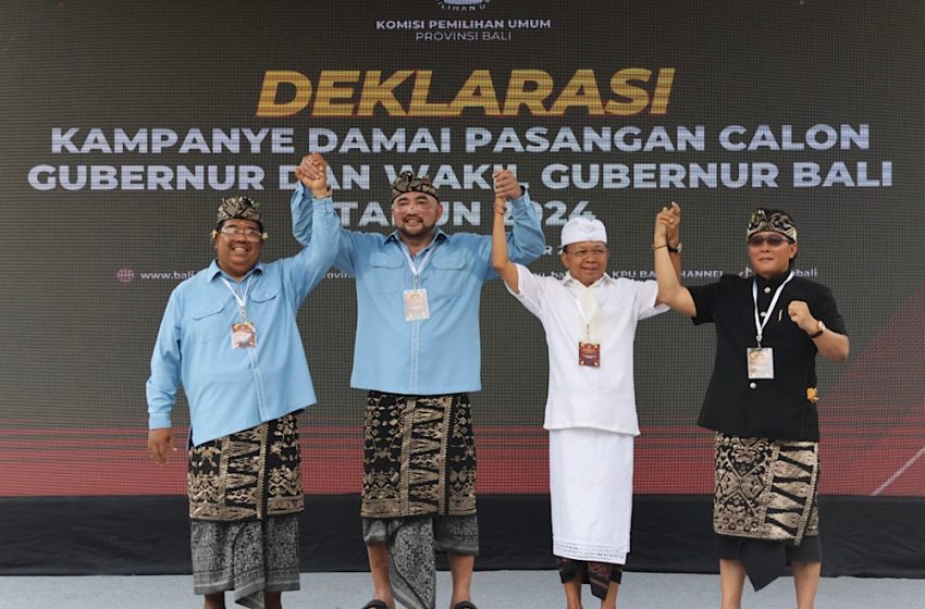 Mr. Rambo Usul Debat Pilgub Berlangsung di 8 Kabupaten/Kota di Bali Untuk Dongkrak Partisipasi Masyarakat