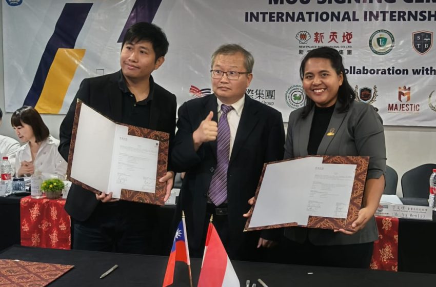  Kolaborasi STB Runata dan IKA, New Palace International Buka Kesempatan Magang di Taiwan