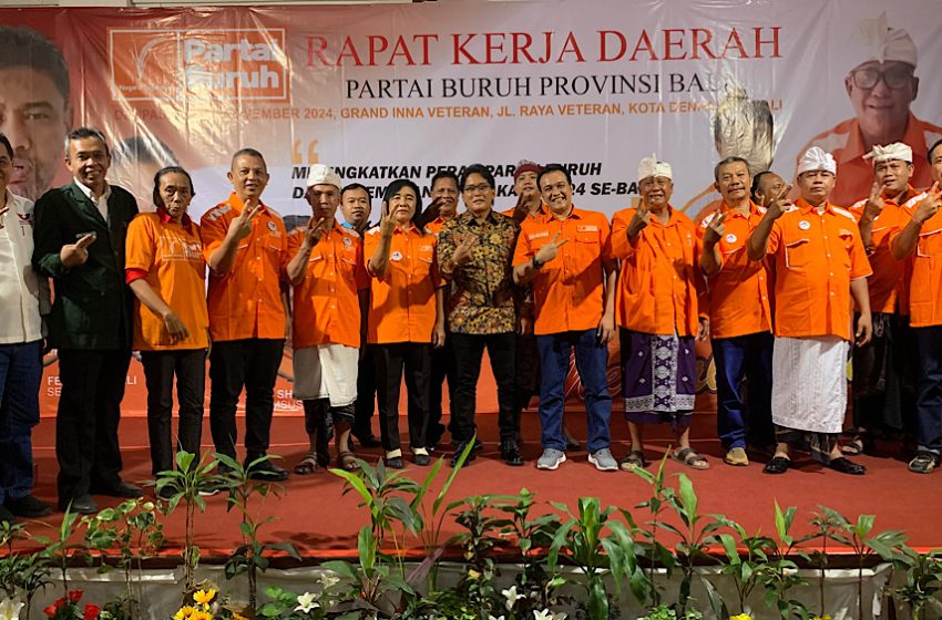  Rankerda Partai Buruh, Solid Menangkan Koster – Giri