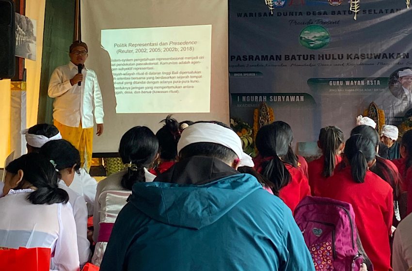  Batur Tengah Gelar Pementasan Tari Tattwa Tirtha Mahottama, Aktivasi Penguatan Ekosistem Kebudayaan Desa-desa di Kawasan Warisan Dunia