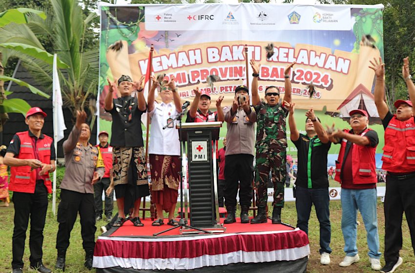  PMI Bali Gelar Kemah Bakti Relawan 2024 di Badung: Menguatkan Semangat Kemanusiaan