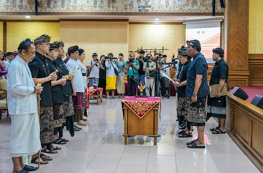 IB. Surya Suamba Dilantik Sebagai Sekda Badung