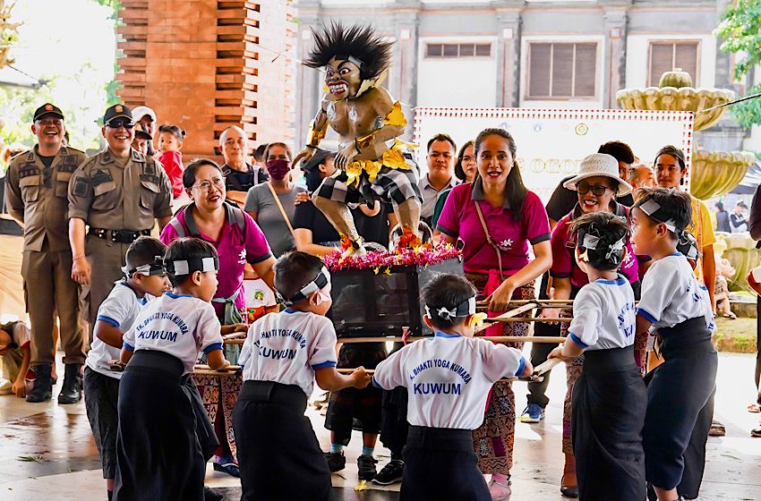  Meriah! Parade Ogoh-Ogoh Anak Usia Dini Se-Kecamatan Mengwi 2025