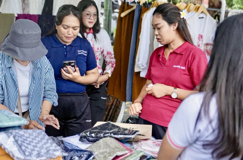 Dukung UMKM, Diskop UKMP Badung Gelar Jumat Ceria Setiap Bulan